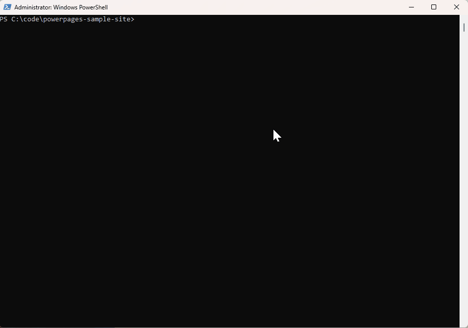 Using Claude Code with a Power Pages code project
